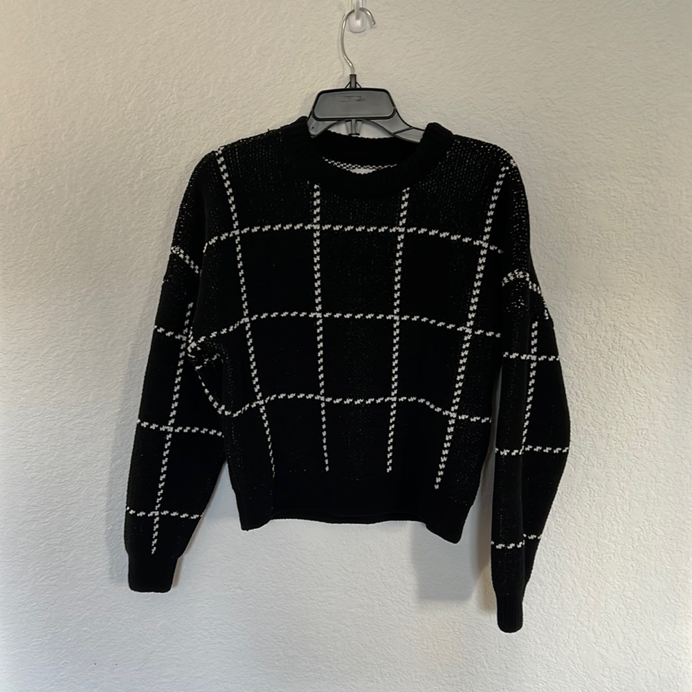 Abercrombie & Fitch Windowpane Sweater